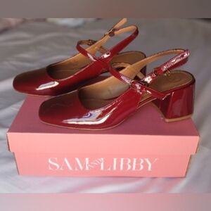 Dark Red Heels Sam And Libby